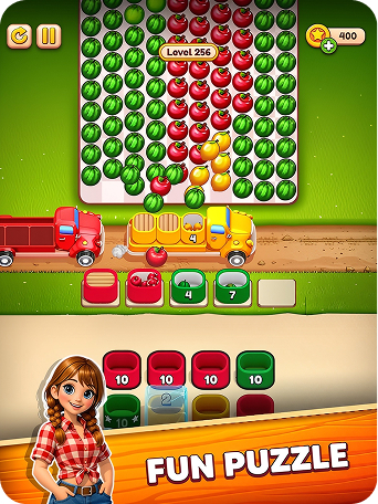 Harvest Jam gameplay — fun puzzle